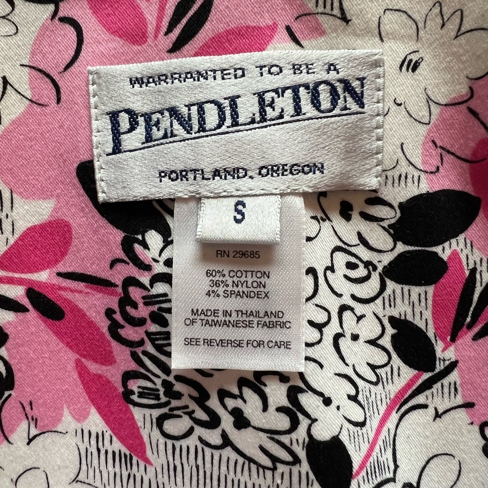 Pendleton Cotton Jacket Size Small - image 3